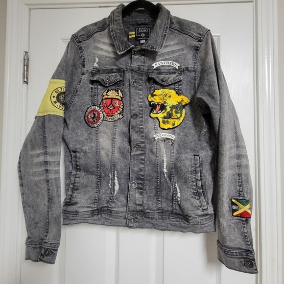 Jean Jacket By 81GHTH DSTRKT Size Large.